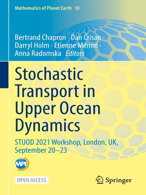 cover image of Stochastic Transport in Upper Ocean Dynamics